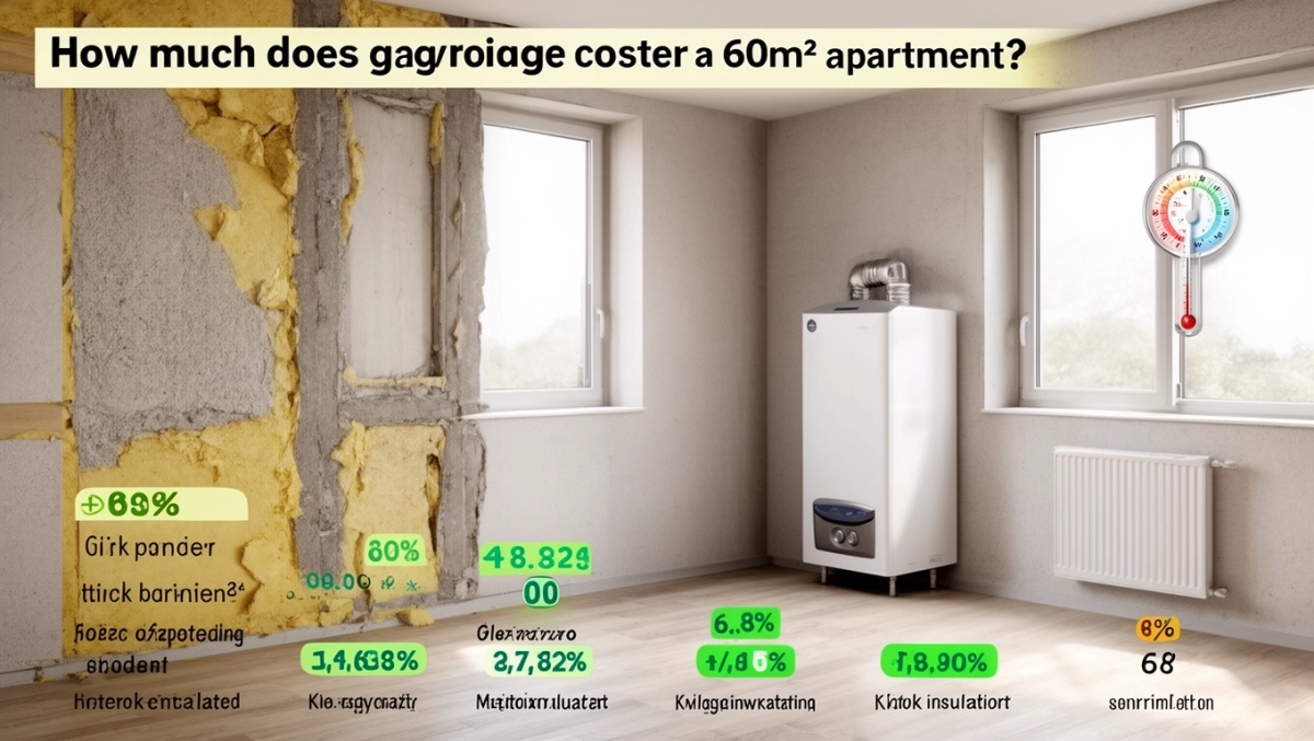Ile kosztuje ogrzewanie gazowe mieszkania 60m2