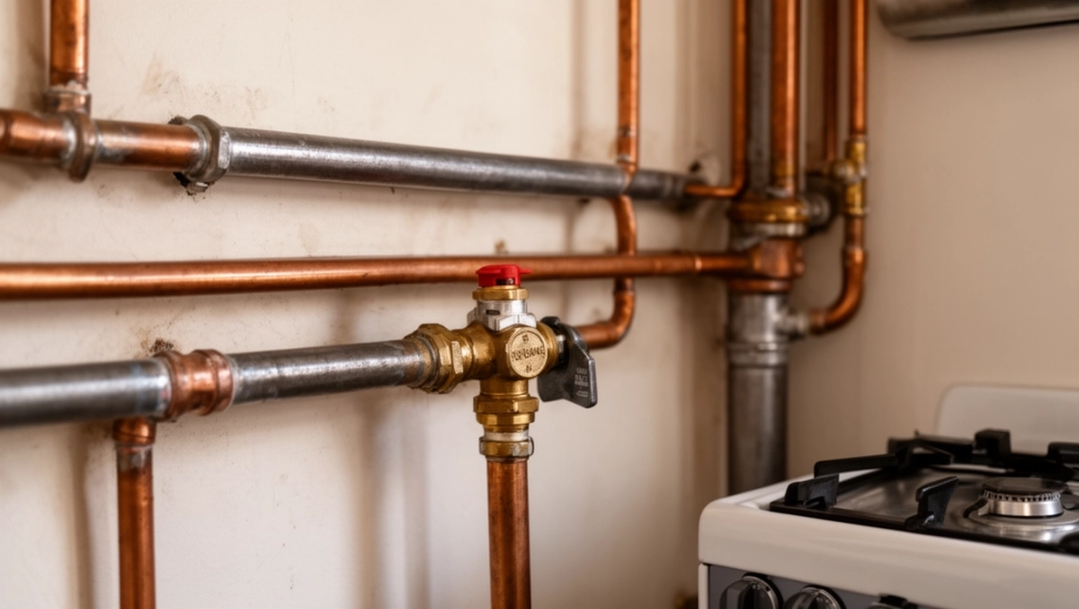 Jakie rury do gazu ziemnego w mieszkaniu