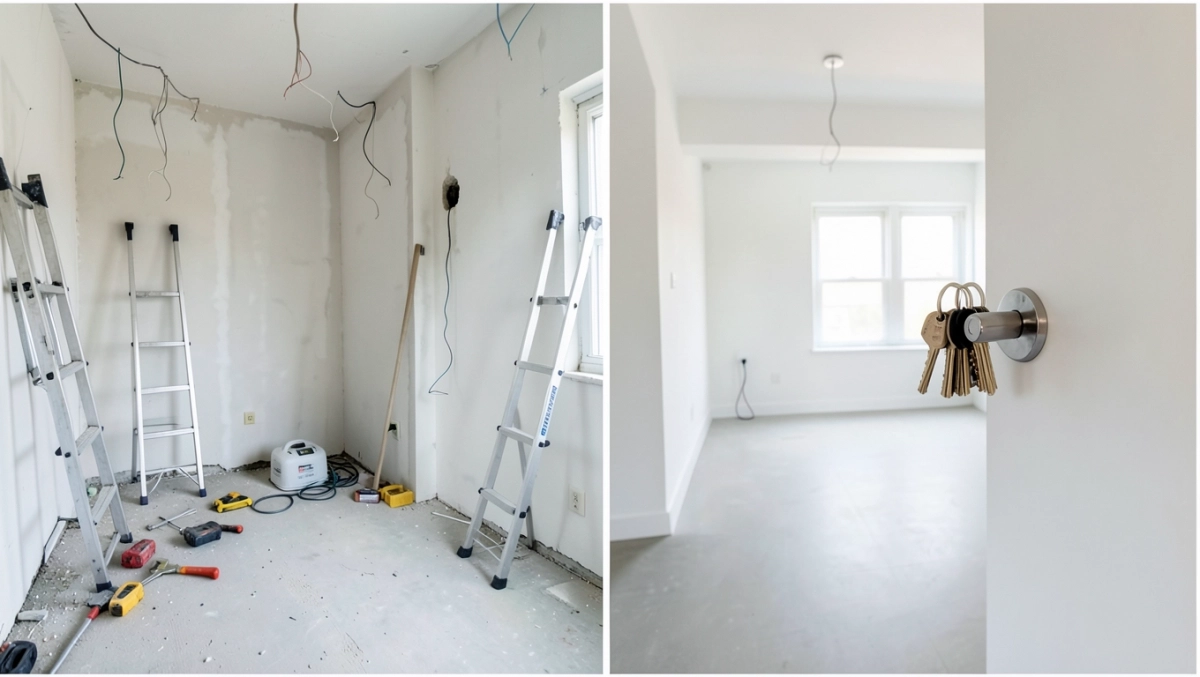 Odbiór techniczny mieszkania a odbiór kluczy