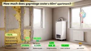 Ile kosztuje ogrzewanie gazowe mieszkania 60m2