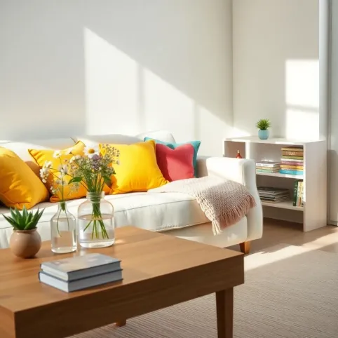 Jak odświeżyć mieszkanie tanim kosztem