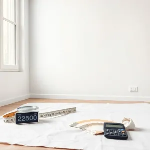 koszt malowania mieszkania 60m2