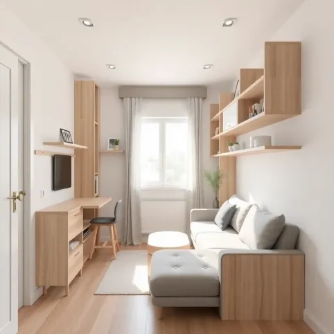 Małe mieszkanie jak najlepiej wykorzystać przestrzeń