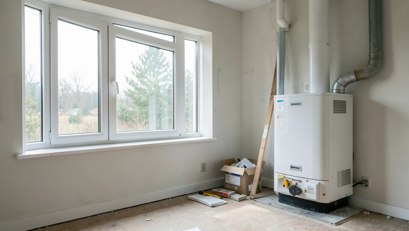 Termomodernizacyjna ulga na okna i piec w remoncie